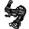 SHIMANO Shimano Tourney RD-TY300-SGS Rear Derailleur - 6,7 Speed, Long Cage, Black, Shimano Rear Direct Mount