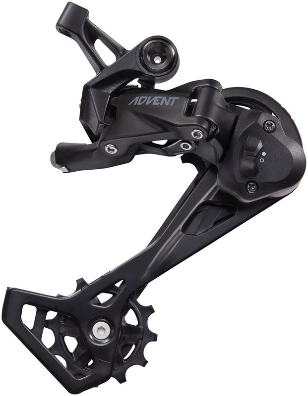 MICROSHIFT microSHIFT ADVENT Rear Derailleur - 9 Speed, Long Cage, Black, With Clutch