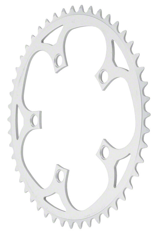 SUGINO Sugino 48t x 110mm 5-Bolt Mountain Outer Chainring Anodized Silver