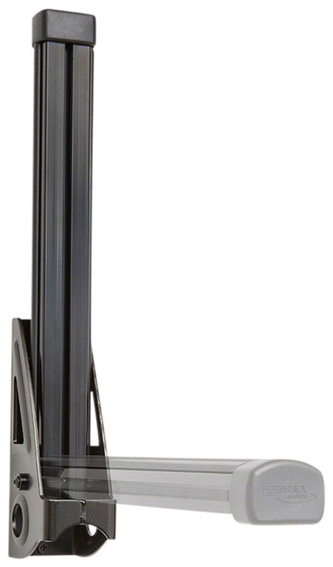 FEEBACK SPORTS LLC Feedback Sports Wall Post Display Stand - 1-Bike, Wall Mounted, Folding, Black