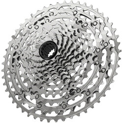 SHIMANO Shimano Deore CS-M6100-12 Cassette - 12-Speed, 10-51t, Silver, For Hyperglide+