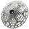 SHIMANO Shimano Deore CS-M6100-12 Cassette - 12-Speed, 10-51t, Silver, For Hyperglide+