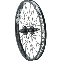 Rampage Rear Wheel - 20", 14 x 110mm, Rim Brake, RSD Cassette, Black, Clincher