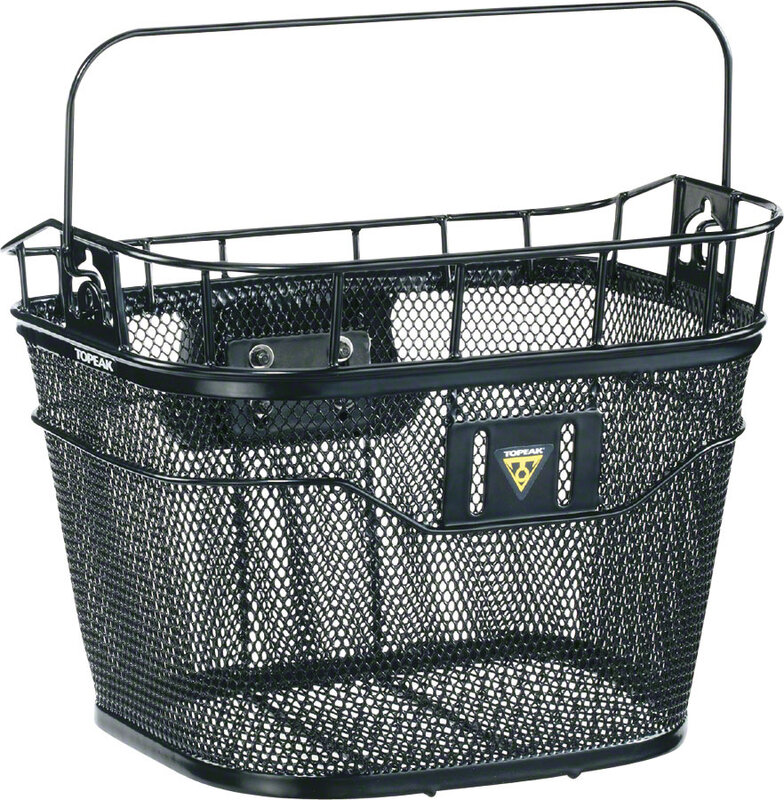 TOPEAK Topeak Front Basket with Fixer 3 Handlebar Bracket