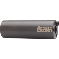 ODYSSEY Odyssey MPEG 14mm Pegs with 3/8" Adaptor Sold In Pairs Black