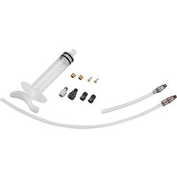 TEKTRO Tektro Basic Bleed Kit - Includes Syringe, Plastic Tubing, Hose Retainer, Compression Ferrules,  Brass Inserts, and Inlet/Outlet Valve