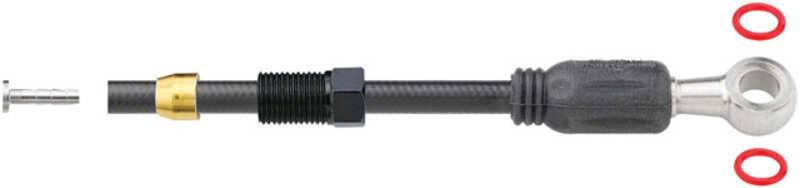 JAGWIRE Jagwire Sport Mineral Oil Hydraulic Hose Kit for Shimano XTR, XT, SLX, Saint, Zee, and Alfine, 2000mm