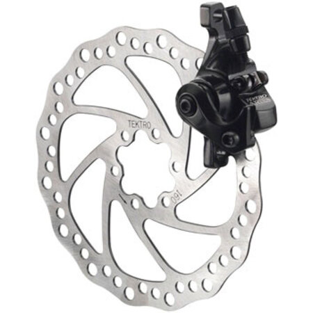 TEKTRO Tektro Aries MD-M300 Mechanical Disc Brake Caliper - Post Mount, Long Pull, For MTB Lever, Black