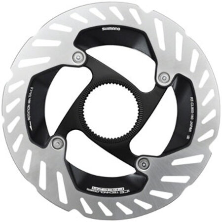 SHIMANO Shimano Dura-Ace RT-CL900 Disc Brake Rotor with Lockring - 140mm, CenterLock, Silver