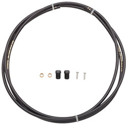 SHIMANO Shimano SM-BH90-SS High Pressure Disc Brake Hose Kit - Straight Caliper Caliper Connector, 2000mm, Black