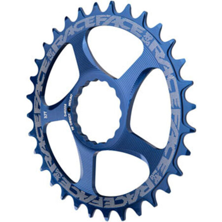RACEFACE RaceFace Narrow Wide Chainring: Direct Mount CINCH, 34t, Blue