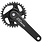 SHIMANO Shimano CUES FC-U4000-1 Crankset - 175mm, 9/10/11-Speed, 32t, Riveted, Square Taper JIS Spindle Interface, Black
