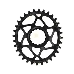 absoluteBLACK absoluteBLACK Oval Narrow-Wide Direct Mount Chainring - 32t, CINCH Direct Mount, 6mm Offset, Black
