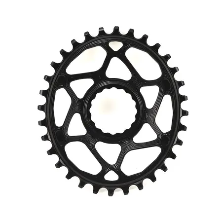 absoluteBLACK absoluteBLACK Oval Narrow-Wide Direct Mount Chainring - 32t, CINCH Direct Mount, 6mm Offset, Black