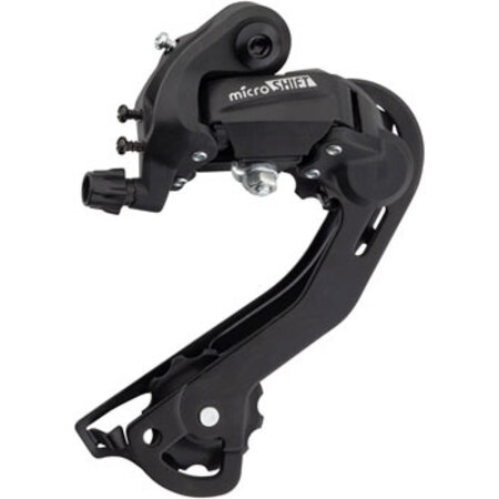 MICROSHIFT microSHIFT M21 Rear Derailleur - 6,7 Speed, Long Cage, Black