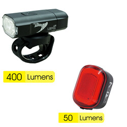 MOON MOON LEPUS LITE C1 & ORION 400LM HEADLIGHT 50LM TAILLIGHT COMBO SET