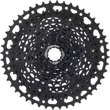 MICROSHIFT microSHIFT ADVENT X Cassette - 10 Speed, 11-48t, Black, Alloy Spider