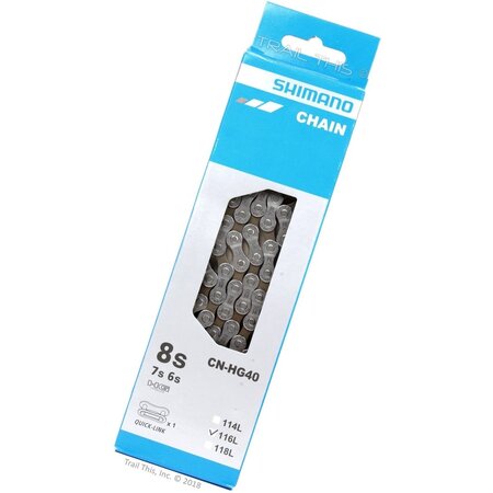 SHIMANO Shimano Chain CN-HG40 6, 7, 8 speed