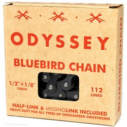 ODYSSEY Odyssey Bluebird Chain - Single Speed 1/2" x 1/8", 112 Links