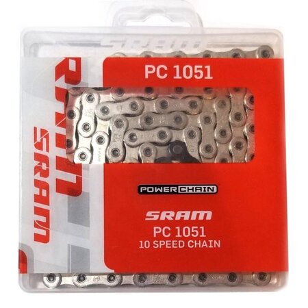 SRAM SRAM PC-1051 Chain - 10-Speed, 114 Links, Silver