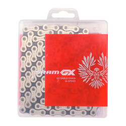 SRAM SRAM GX Eagle Chain - 12-Speed, 126 Links, Silver/Gray
