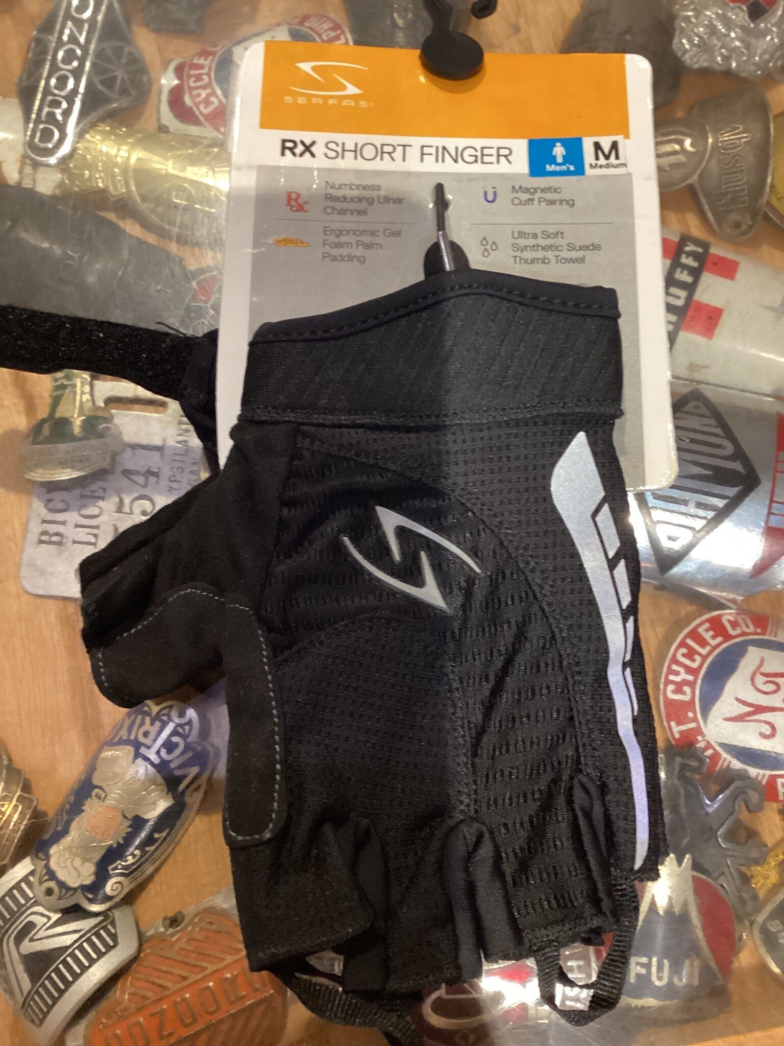 SERFAS RX Short Finger Gloves