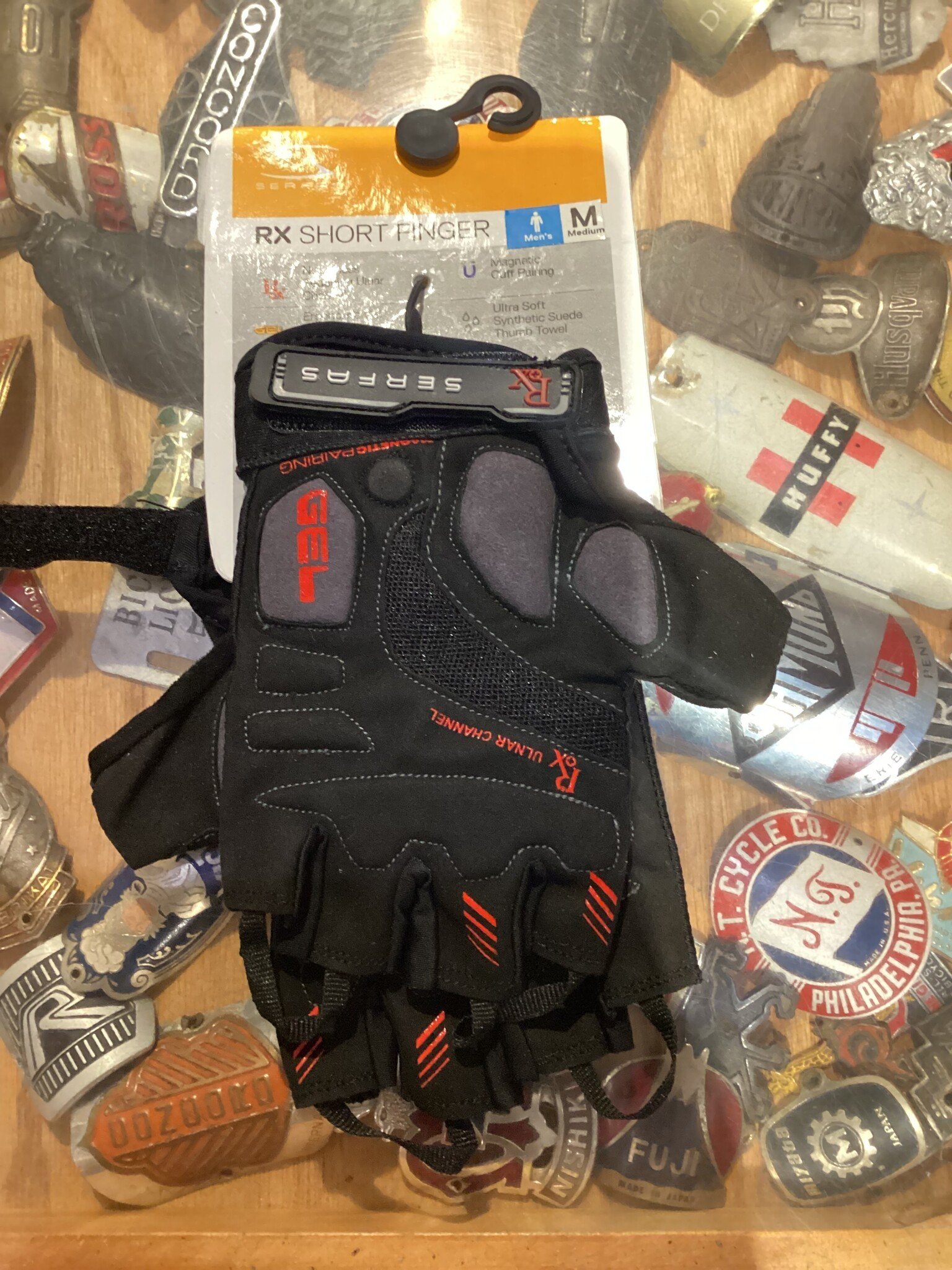 SERFAS RX Short Finger Gloves