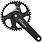 SHIMANO Shimano CUES FC-U4000-1 Crankset - 175mm, 9/10/11-Speed, 40t, Riveted, Square Taper JIS Spindle Interface, Black