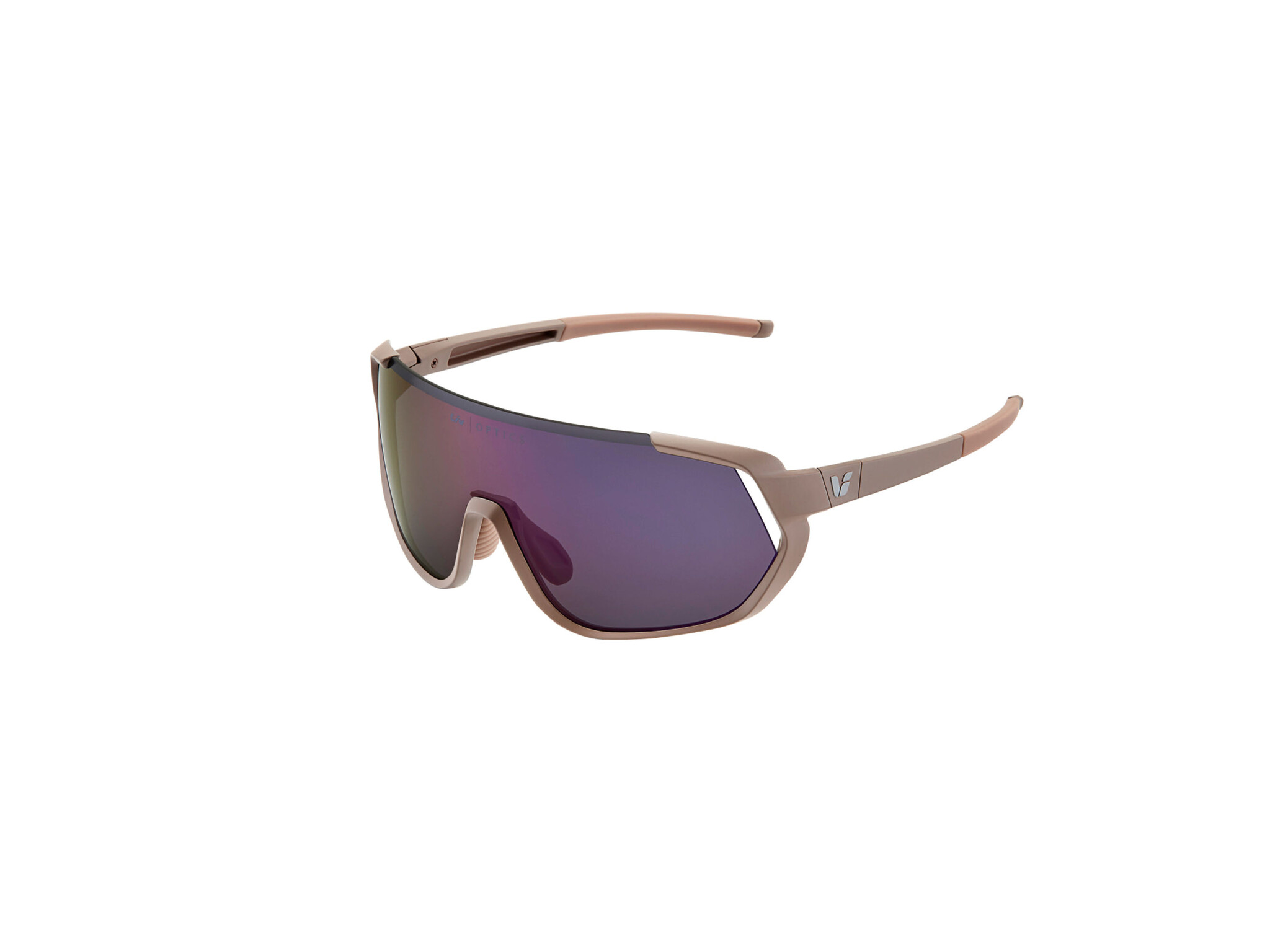 LIV Agos Sunglasses Dusty Mauve/Purple Lens