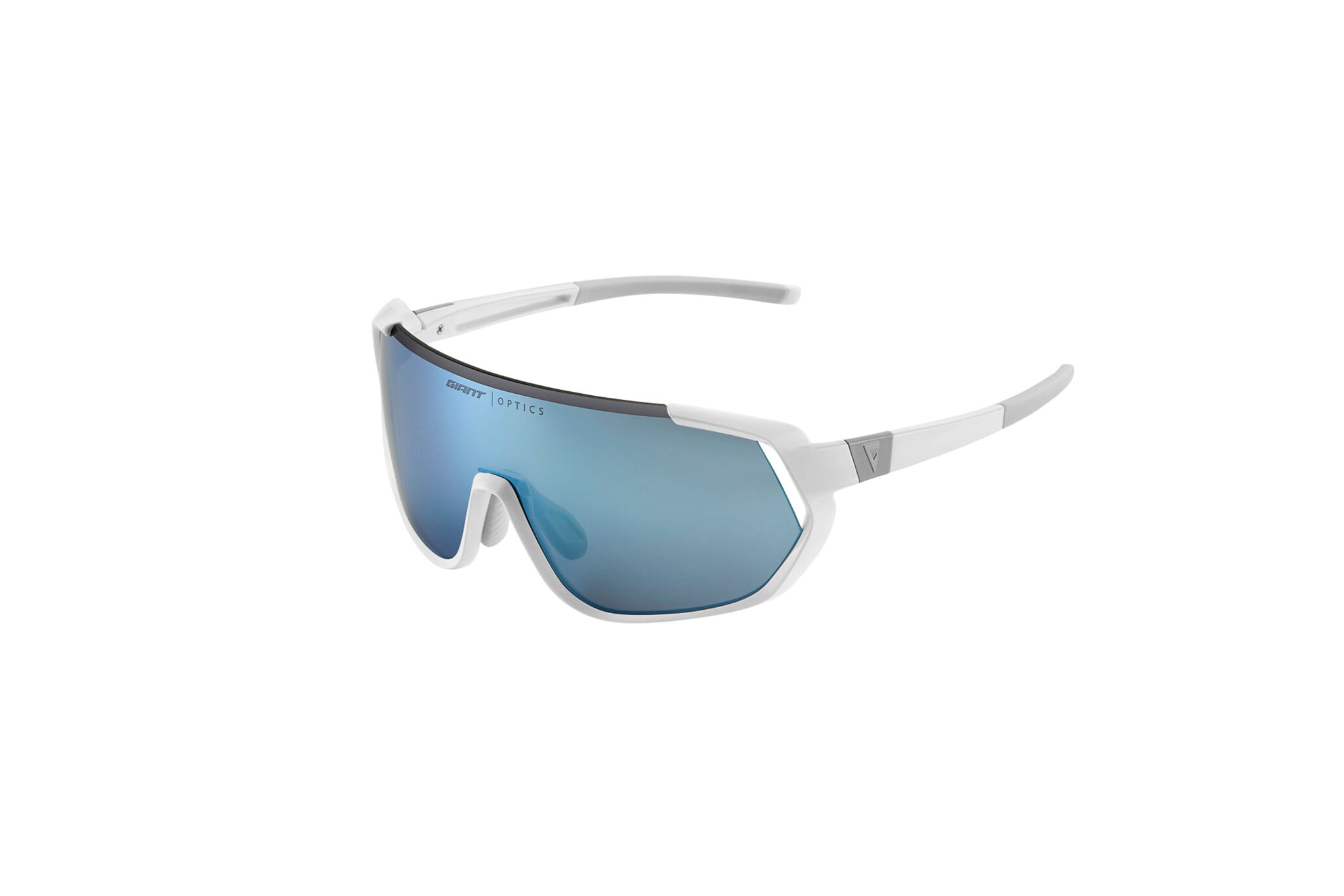 Giant Agos Sunglasses White/Blue Lens