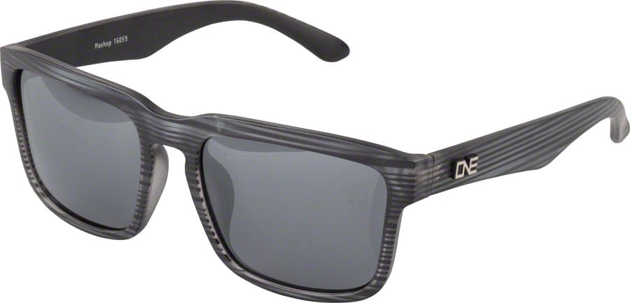 OPTIC NERVE ONE Mashup Polarized Sunglasses: Matte Driftwood Grey