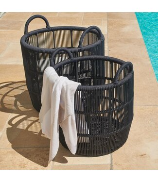 Alcoy Storage Baskets - Navy