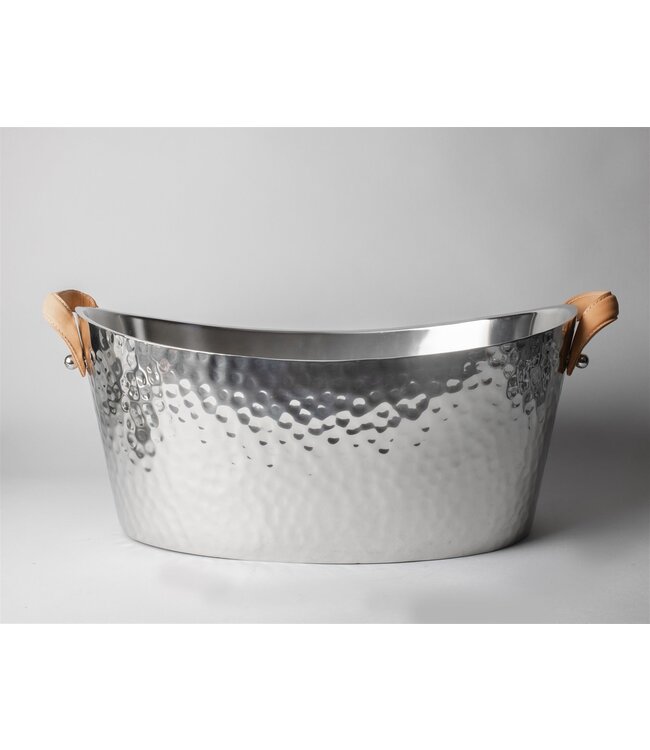 Stainless Steel Hammered Wine Cooler