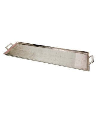 Aluminum Tray with Handles, Large