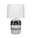 Horizon Striped Table Lamp