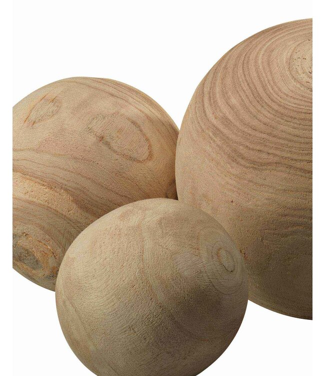 Malibu Wood Balls (Set of 3)