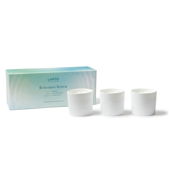 LAFCO LAFCO Restorative Retreat Trio - Retreat, parsley sage, cucumber mint