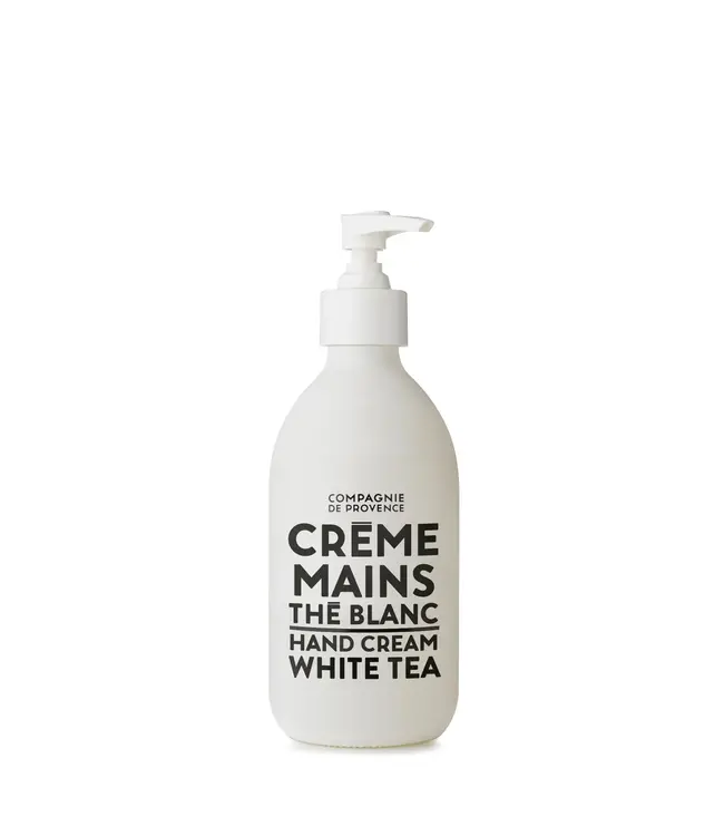 White Tea Hand Cream, 10 oz. Glass