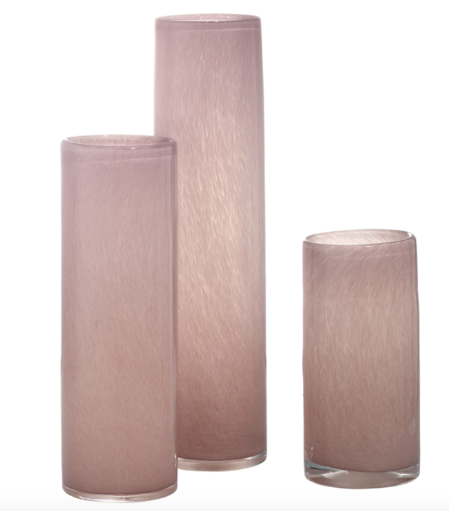 Gwendolyn Vases - Pink Salt Set of 3