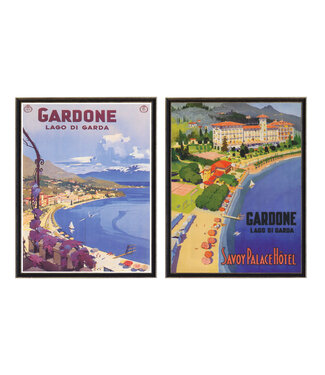 Vintage Travel Posters, Gardone
