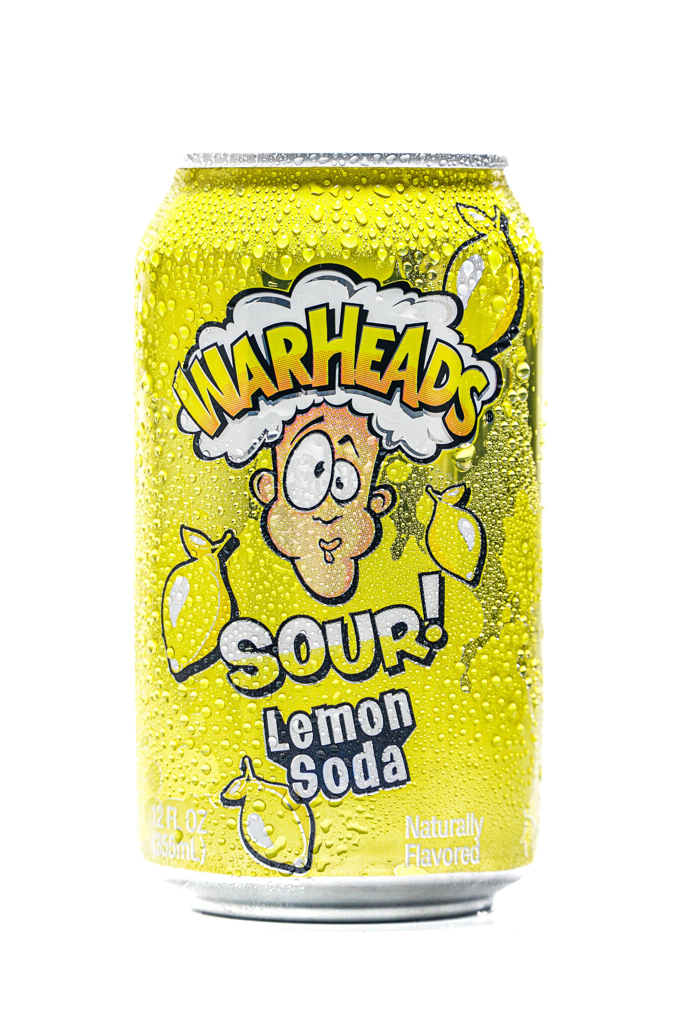 Warheads Sour Soda Lemon 12oz can The Fifth Spirits