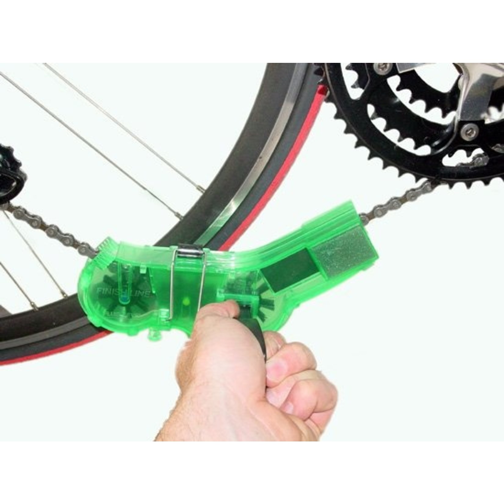 Limpiador de cadena de bicicleta para ciclismo, fácil de limpiar, cepillo  de limpieza de piezas de bicicleta, kit de juego sin agua (3 piezas)