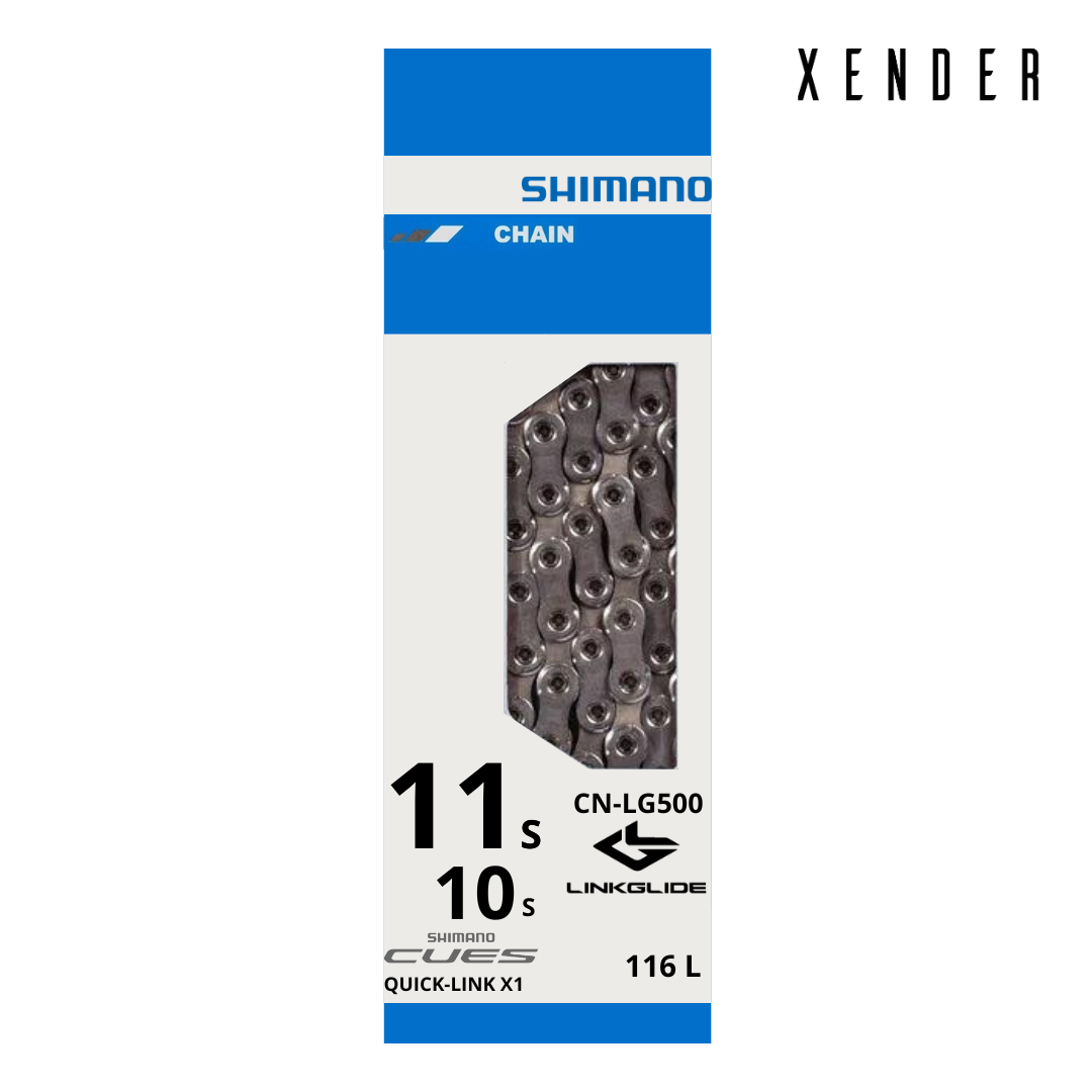 SHIMANO CUES CNLG500 10/11P 116L CADENA XENDER BIKES