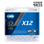 KMC KMC X12 PLATA (12P) ANTI-OXIDO CADENA