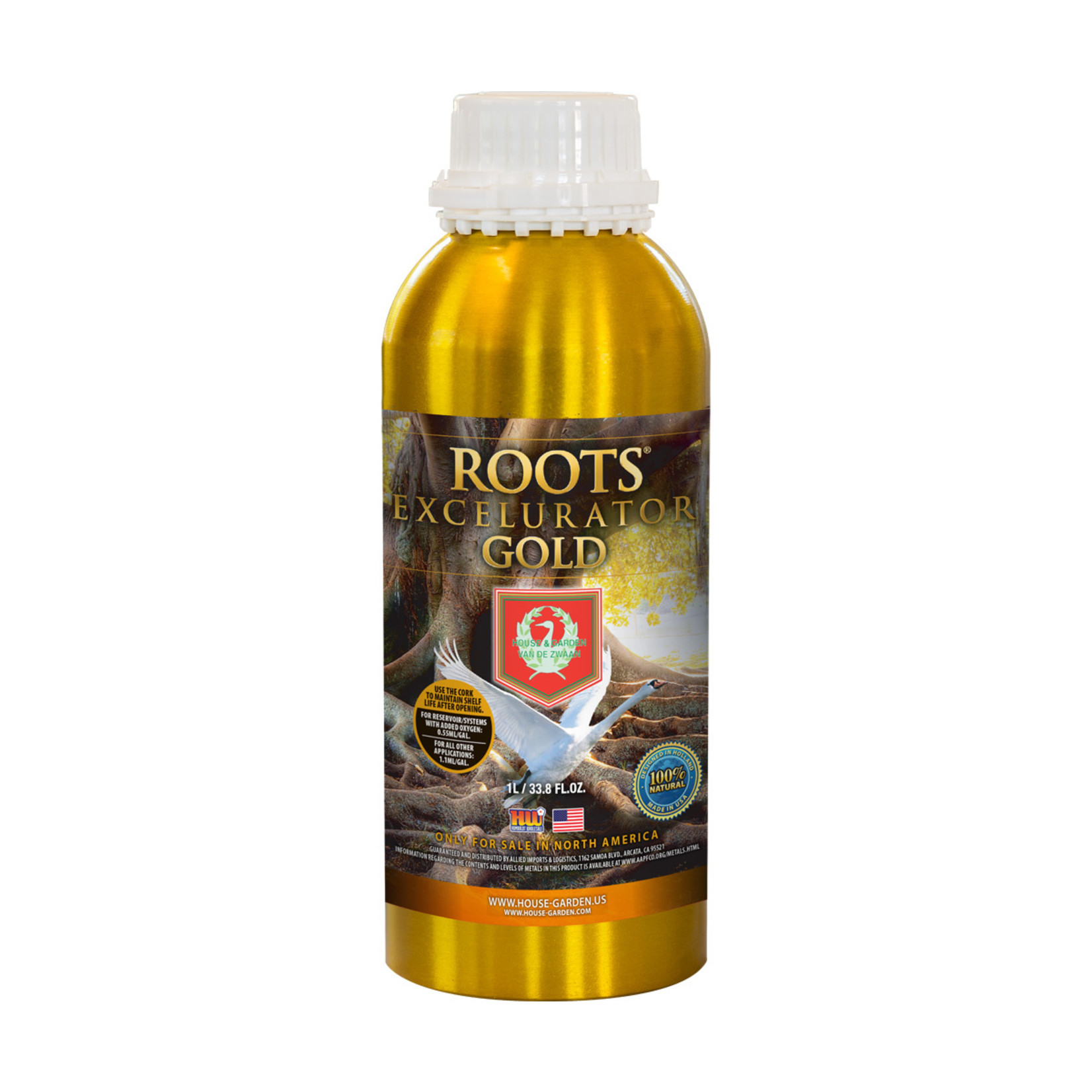 House & Garden House & Garden Roots Excelurator GOLD 1 Liter