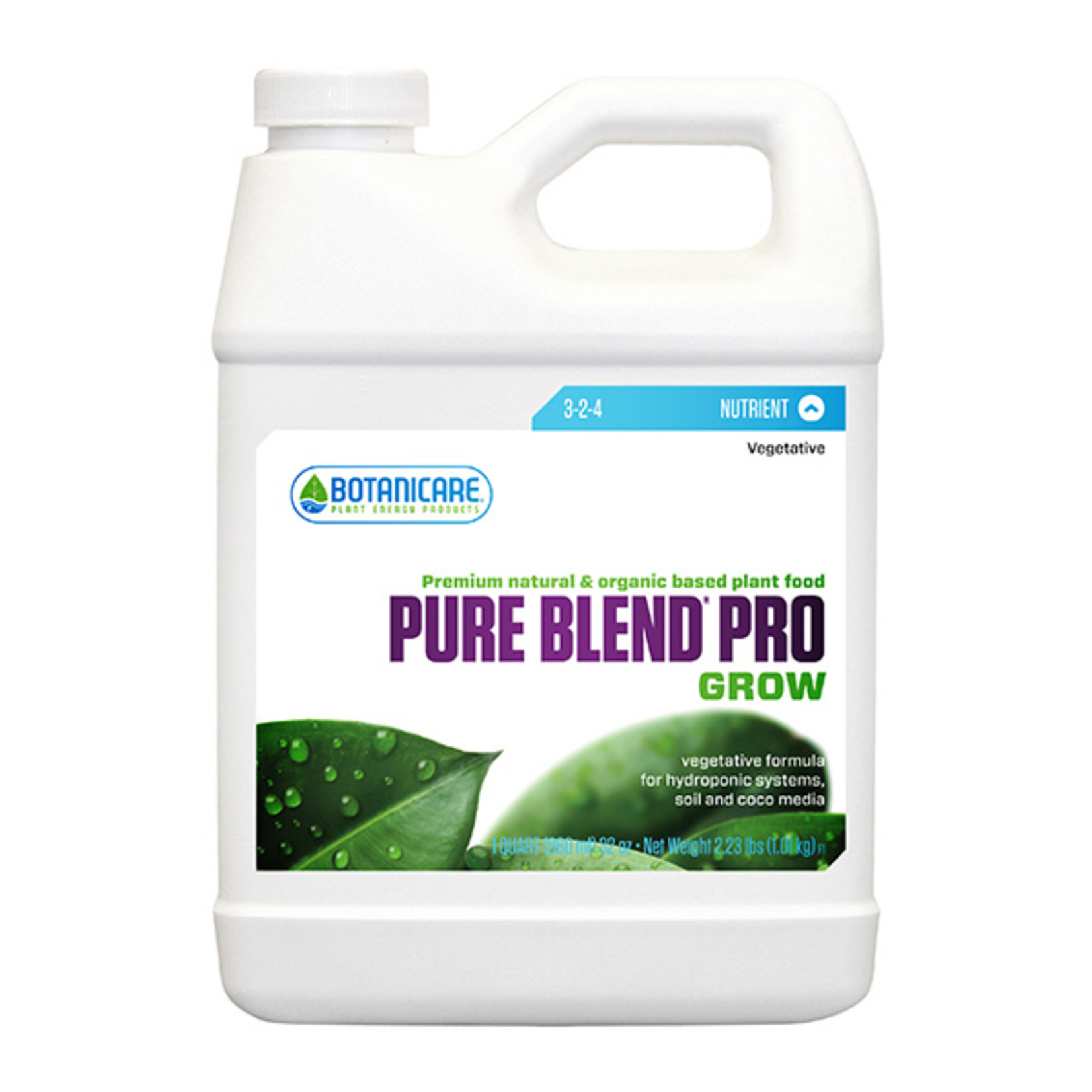 Botanicare Botanicare Pure Blend Pro Grow 1 Quart