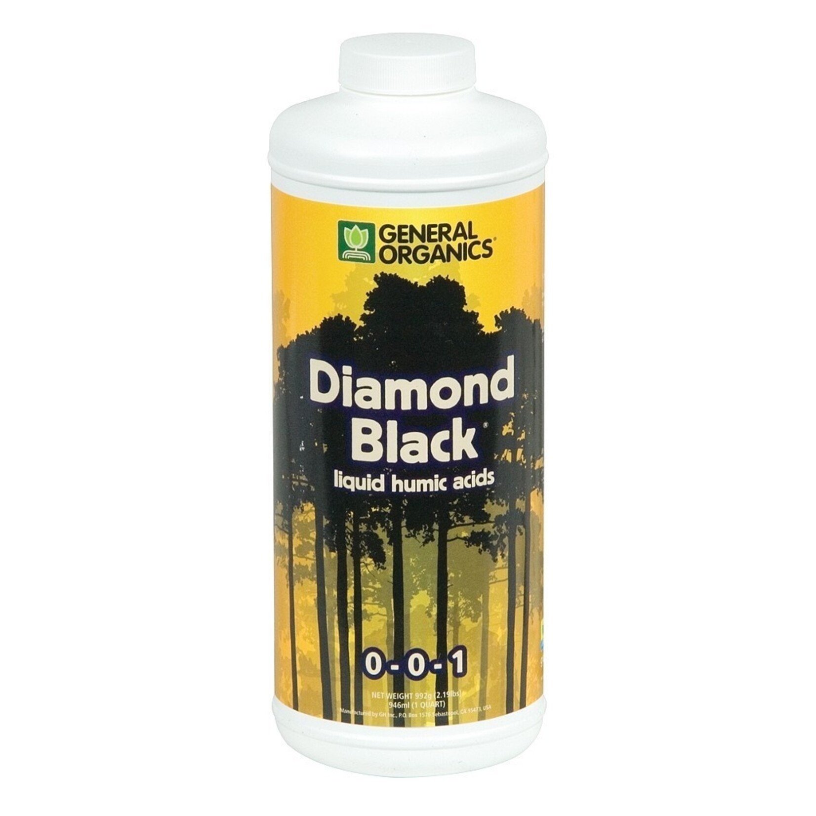 General Organics Diamond Black 1 Quart