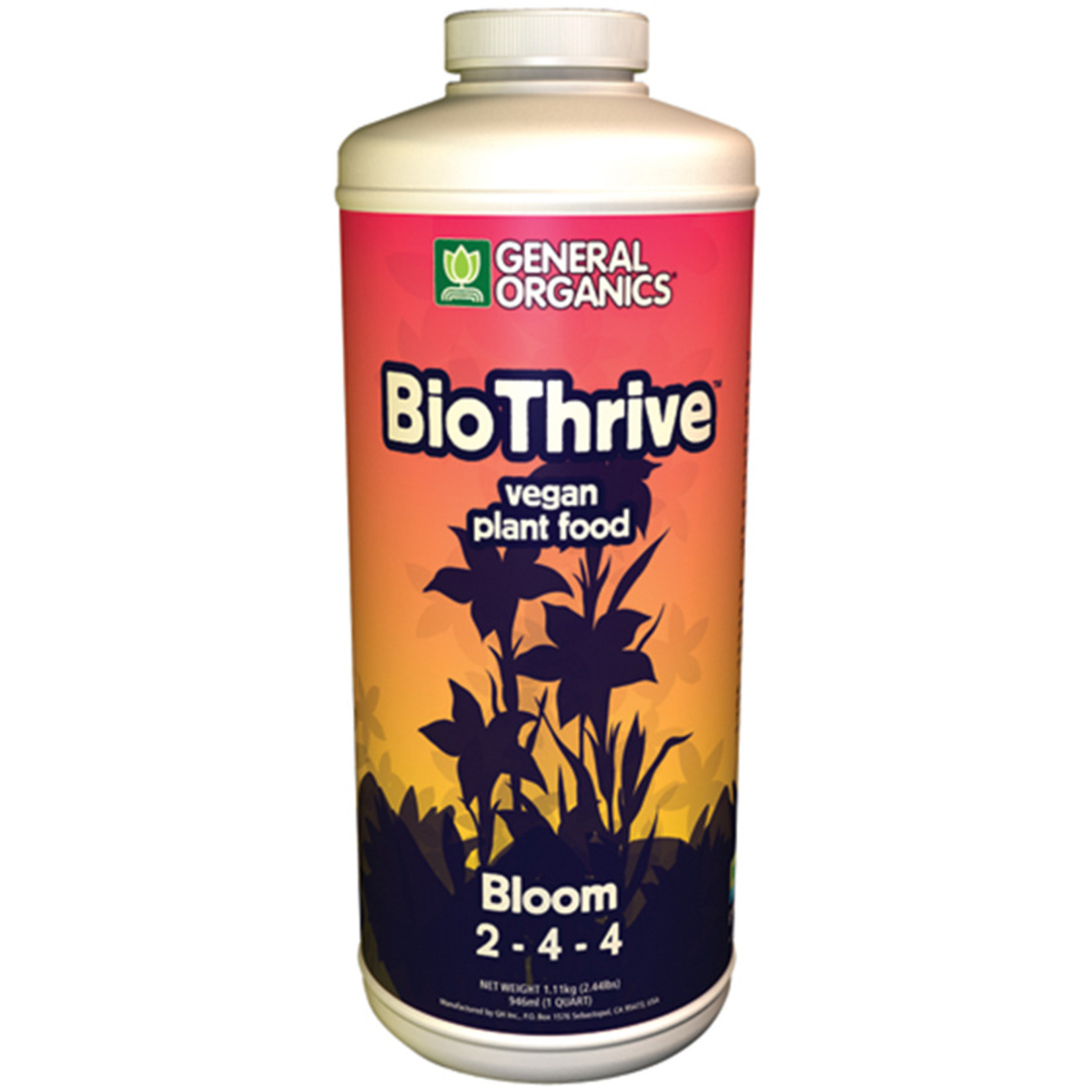 General Organics BioThrive Bloom 1 Quart