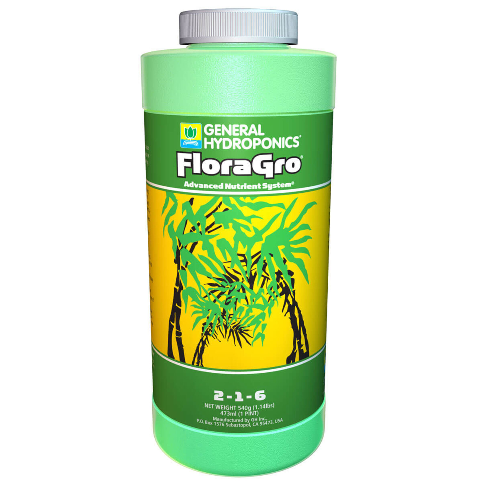 General Hydroponics GH FloraGro 16 oz