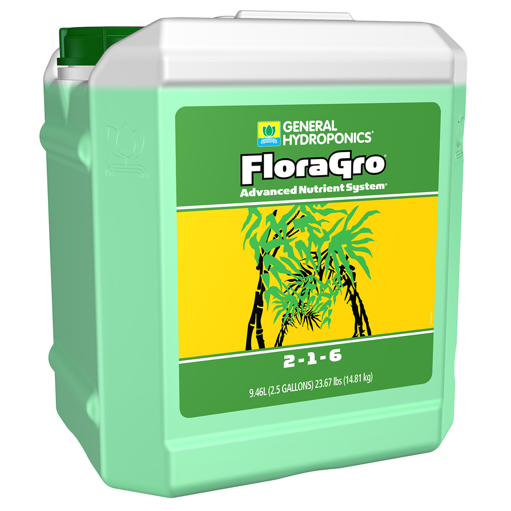General Hydroponics GH FloraGro 2.5 Gallon